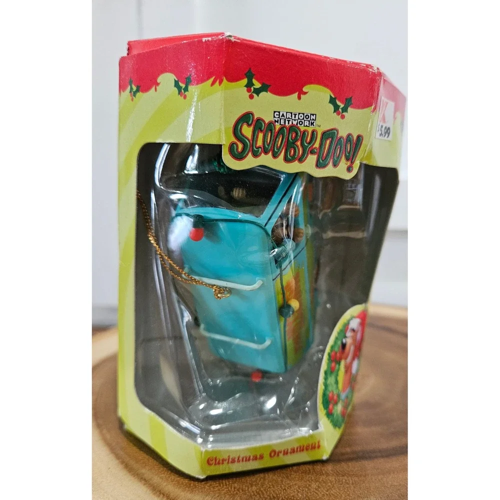 Vintage 2000 Scooby-Doo Mystery Machine Christmas Ornament Trevco Kmart Van